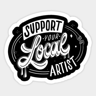 Support your local artist. Sticker